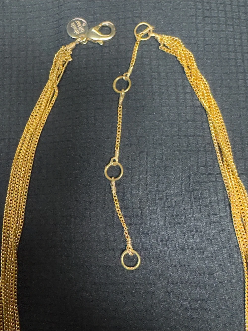 Vintage Statement Pendant Necklace from designer Alexis Bittar. With pouch.